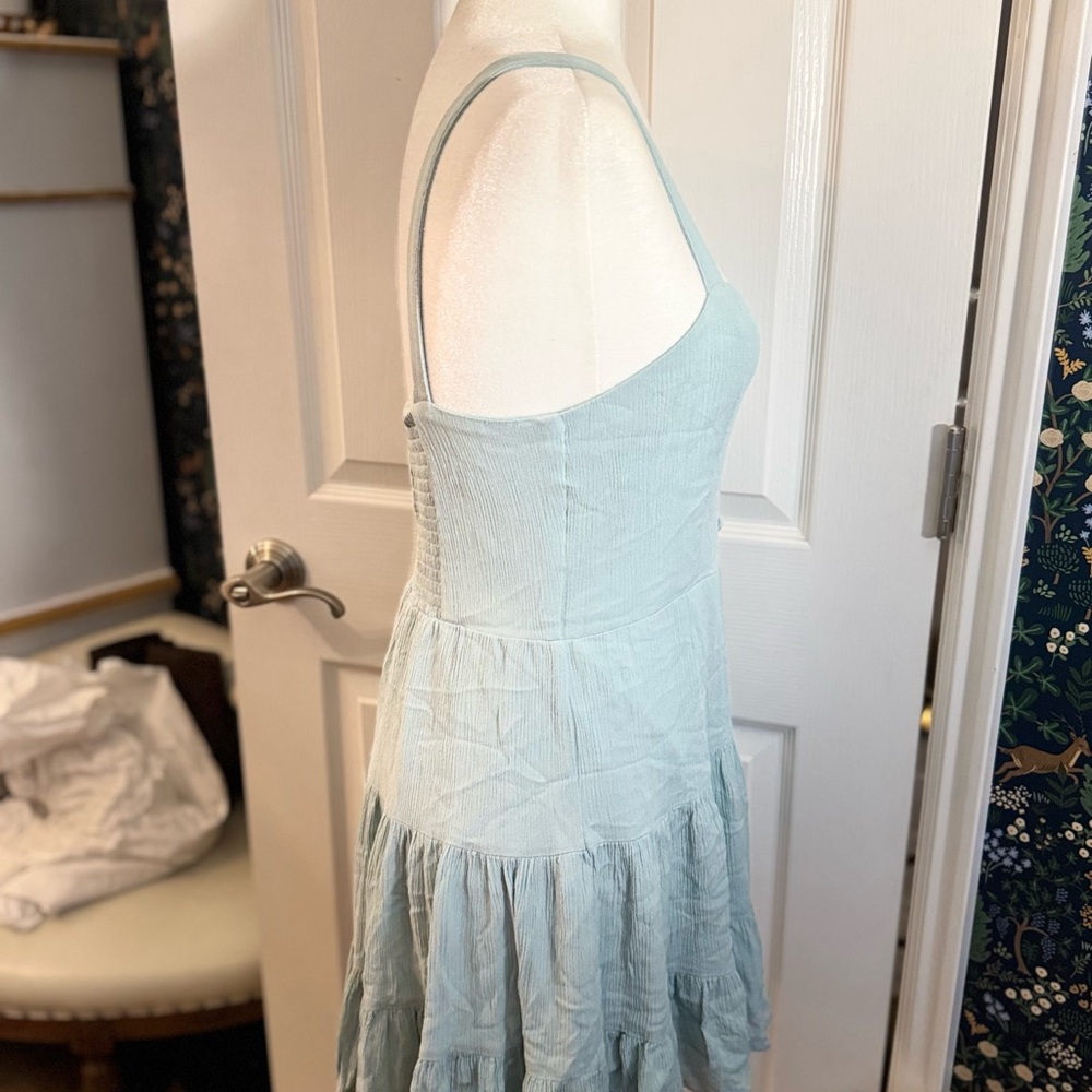 Forever 21 Light Blue Mini Dress - Picture 4 of 7